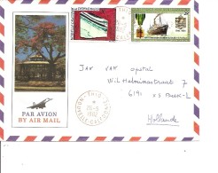 Nouvelle-Calédonie ( Lettre Par Avion De 1982 De Thio Vers Les Pays-Bas à Voir) - Cartas & Documentos