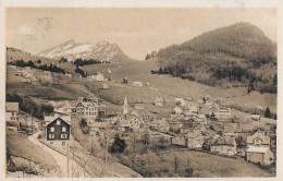 AMDEN → Ansicht Vom Vorderdorf Mit Dem Leistkamm Anno 1927 - Amden