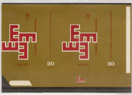 PORTUGAL MADEIRA FUNCHAL Cigars Labels "EM" - Etiketten