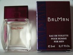 Miniature De Parfum BalMan De Balmain - Miniaturas Hombre (en Caja)