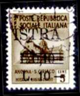 Italia-F01125 - 1945 - Occupazione Jugoslava Di Istria - Sassone N. 39 (o) Used - Privo Di Difetti Occultii - - Yugoslavian Occ.: Istria