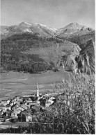 ZUOZ → Dorfansicht Um Die Kirche Mit Arpiglia Uund Wasserfall, Ca. 1955 - Zuoz