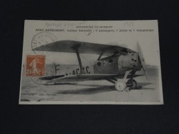 FRANCE - Carte Postale Aérodrome Du Bourget Oblit Bourget Aviation - 1928 - A Voir - P20201 - 1927-1959 Storia Postale