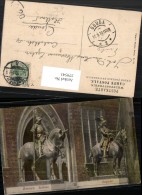 379541,Bremen Rathaus Ostportal Ritter Pferde Statuen - Andere & Zonder Classificatie