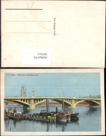 387511,Belgium Liege Pont De Coronmeuse Brücke Dampfer Boote - Autres & Non Classés