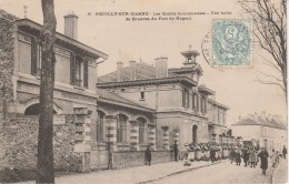 93 - NEUILLY SUR MARNE - Les Ecoles Communales - Une Halte De Zouaves Du Fort De Nogent - Neuilly Sur Marne