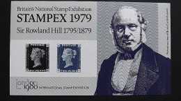 Grossbritannien **/mnh, STAMPEX 1979 Mit Rowland Hill Vignette - Fictifs & Spécimens