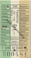 ZSG Zürichsee Schifffahrtsgesellschaft - Taxbillet Fr. 1.- Fahrkarte - Europe