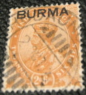 Burma 1937 King George V 2a6p - Used - Birmanie (...-1947)