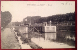 78 CARRIERES SOUS POISSY Écluse - Carrieres Sous Poissy