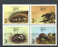 168 MACAO 1988 - Yvert 560/63 - Faune En Danger - Neuf ** (MNH) Sans Trace De Charniere - Neufs