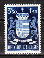 723V2** Tache Dans La Marge Sous LG De BELGIQUE - Variété VARIBEL - MNH** - LOOK!!!! - 1931-1960