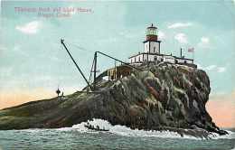 253581-Oregon, Tillamook Rock & Lighthouse, Portland Post Card Co No 7011 - Altri & Non Classificati