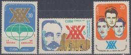 1983.62 CUBA 1983 MNH. Ed.2911-13. XXX ANIV DEL ASALTO AL CUARTEL MONCADA. ATTACK BARRACKS MONCADA. - Neufs