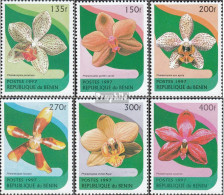 Benin 943-948 (kompl.Ausg.) Postfrisch 1997 Orchideen - Otros & Sin Clasificación