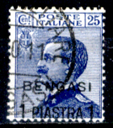 Ufficio Postale Italiano-F01159 - Bengasi 1911: Sassona N. 2 (o) Used - Privo Di Difetti Occulti - - Sonstige & Ohne Zuordnung