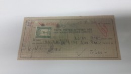 Israel-the Workers Bank Limited-(number Chek-417654)-(500lirot)-1946 - Israël