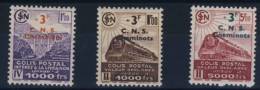 FRANCE                 N°   194  /  195  /  198 - Mint/Hinged