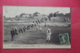 Cp Riva Bella Le Croquet Sur Les Dunes - Cricket