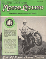 MOTOR CYCLING  In Lingua INGLESE  -  JANUARY  1958  (270310) - Engines