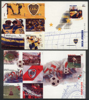 Booklets GJ.2996 + 3003, 1999 Boca And River, Excellent Quality, Catalog Value US$80. - Sonstige & Ohne Zuordnung