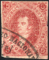 GJ.34, 8th Printing, With Somewhat Just Margins, Catalog Value US$70, Low Start! - Oblitérés