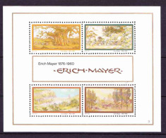 South Africa - 1976 - Paintings By Erich Mayer - Souvenir Sheet / Miniature Sheet - Ongebruikt