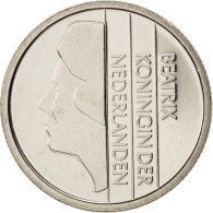 Monnaie, Pays-Bas, Beatrix, 25 Cents, 1992, SPL, Nickel, KM:204 - 1980-2001 : Beatrix