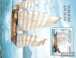 Benin Block46 (complete Issue) Unmounted Mint / Never Hinged 1999 Sailboats - Autres & Non Classés