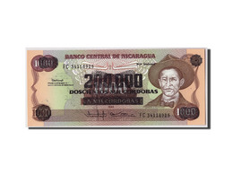 Billet, Nicaragua, 200,000 Córdobas On 1000 Córdobas, Undated (1990), KM:162 - Nicaragua