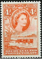 BECHUANALAND..1955..Michel # 133..MLH...MiCV - 12.00 Euro. - 1885-1964 Protectorat Du Bechuanaland