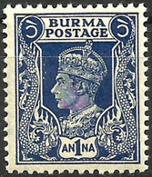 BURMA..1946..Michel # 55..MLH. - Birmanie (...-1947)