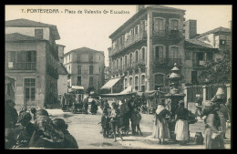 SPAIN- PONTEVEDRA -  Plaza De Valentin G.ª Escudero ( Nº 7) Carte Postale - Kirmes