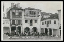 SPAIN- PONTEVEDRA -  Plaza De La Leña 1914 ( Ed. Unique) Carte Postale - Kirmes