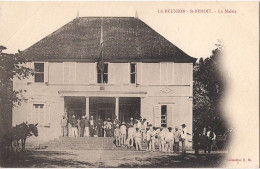 LA REUNION SAINT BENOIT LA MAIRIE CPA ANIMEE - Saint Benoît