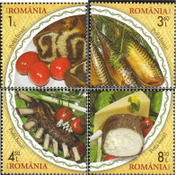 Romania 6808-6811 (complete Issue) Unmounted Mint / Never Hinged 2014 Healthy Nutrition - Nuovi