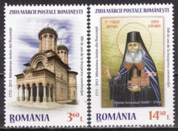 Roumanie 2013 - Journee Du Timbre 2v. Neufs** - Unused Stamps