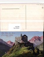 482103,Schloss Tarasp Bergkulisse Kt Graubünden - Tarasp