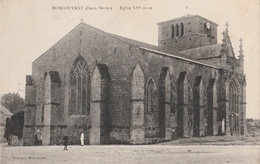 CPA Moncoutant Eglise XVe Siècle - Animée - Moncoutant