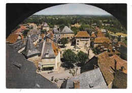 Cpsm: 46 VAYRAC EN QUERCY (ar. Gourdon) Vue Par Dessus Des Toits De La Ville (Dauphine, Mobylette Bleu Motobécane Pp) - Vayrac