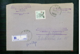 Jugoslawien / Yugoslavia  Interesting Letter With Additional Tax Stamp - Covers & Documents