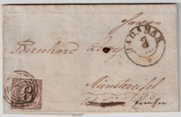 Nr. Stp. 180, " Hadamar " , Feuser € 200.- , #4062 - Storia Postale