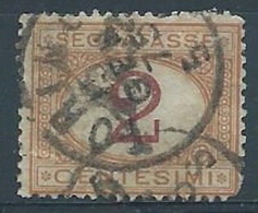1870-74 REGNO USATO SEGNATASSE 2 CENT - RR3922 - Portomarken