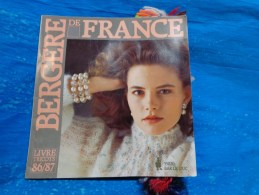 Catalogue De Laine Echantillons-bergere De France-livre Tricot 86/87 - Wolle