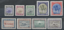 Groënland 1945 N° 10/18 Neufs** MNH Libération Du Danemark - Ungebraucht