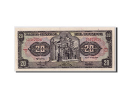 Billet, Équateur, 20 Sucres, 1986, 1986-04-29, KM:121Aa, SPL - Equateur