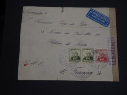 ESPAGNE- Enveloppe De Madrid Pour La France En 1936 Avec Censure  - A Voir - L 987 - Marques De Censures Républicaines