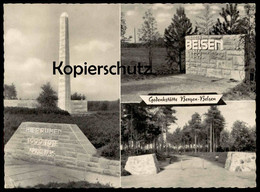 ÄLTERE POSTKARTE GEDENKSTÄTTE BERGEN-BELSEN Denkmal Monument Postcard Ansichtskarte Cpa AK - Bergen