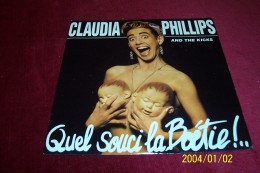 CLAUDIA  PHILLIPS  °°  QUEL SOUCI LA BOETIE - Vollständige Sammlungen