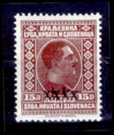 Jugoslava-00035 - 1928: Y&T N. 201 (+) LH - Privo Di Difetti Occulti - Ungebraucht